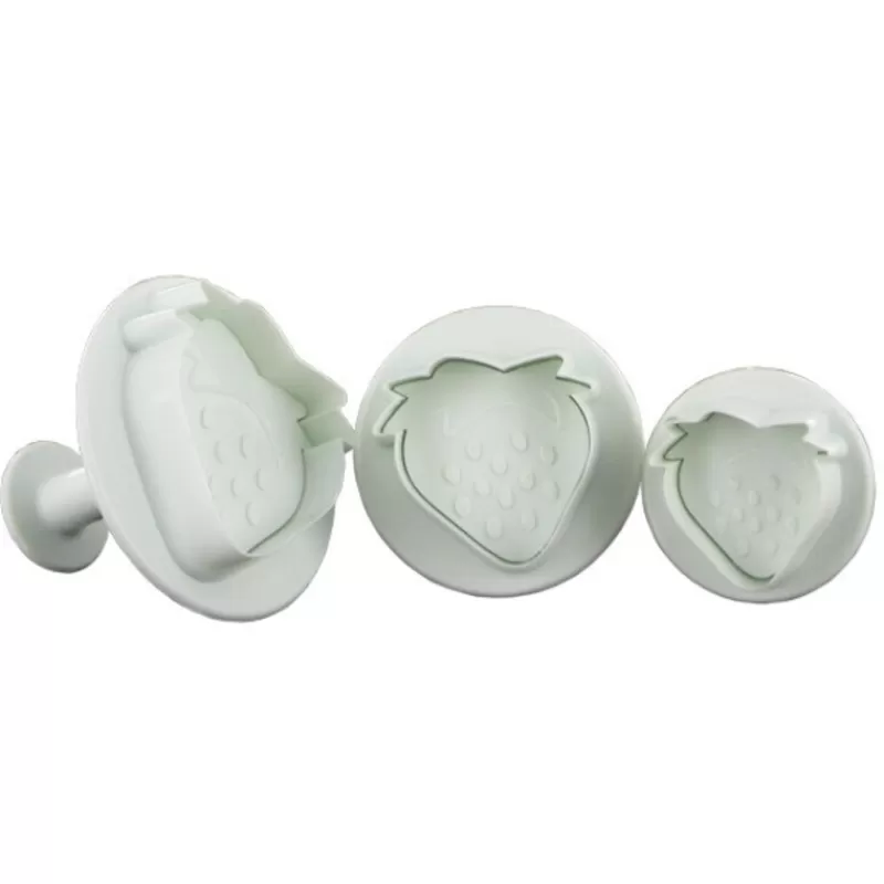 Cerf Dellier Découpoirs Éjecteurs Fraises Patisdecor (X 3) Best Sale