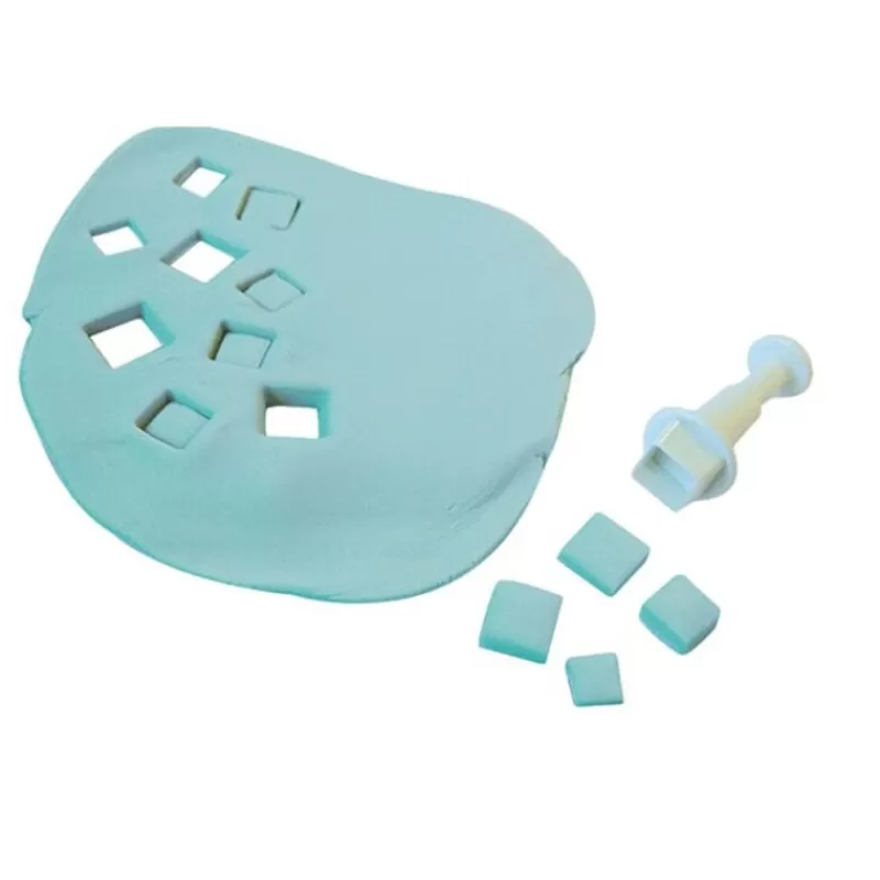 Cerf Dellier Découpoirs Éjecteurs Mini Carres Patisdecor (X 3) Sale