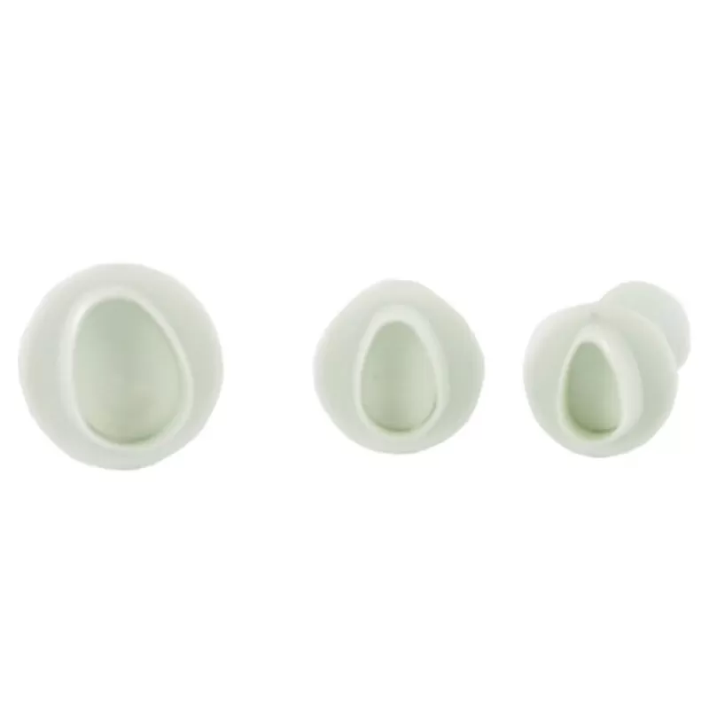 Cerf Dellier Découpoirs Éjecteurs Mini Oeufs Patisdecor (X 3) Clearance