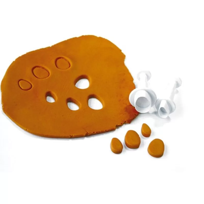 Cerf Dellier Découpoirs Éjecteurs Mini Oeufs Patisdecor (X 3) Clearance