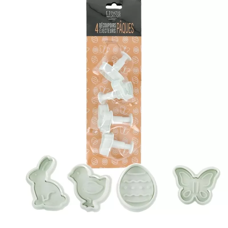 Cerf Dellier Découpoirs Éjecteurs Theme Pâques Patisdecor (X 4) Shop