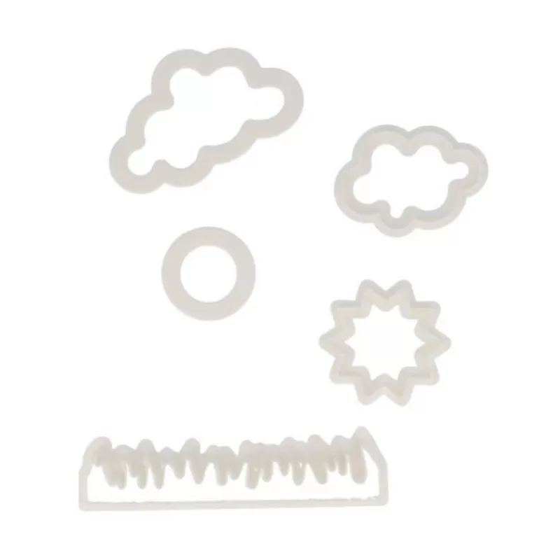 Cerf Dellier Découpoirs Nature Assortis Patisdecor (X 5) Fashion