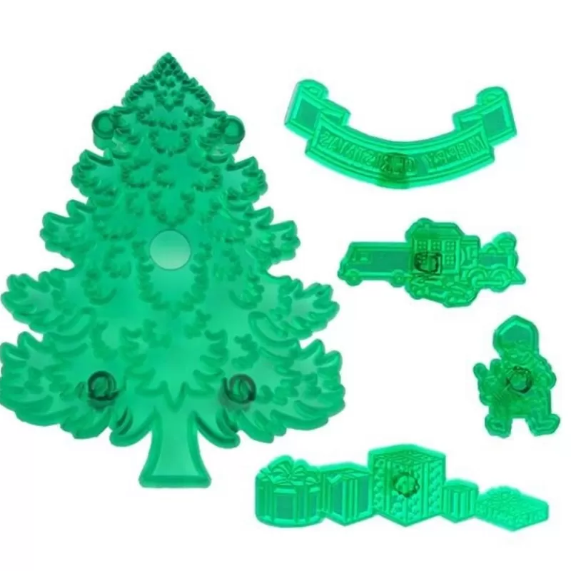 Cerf Dellier Découpoirs Sapin Et Décors De Noël (Jeu De 5) Cheap