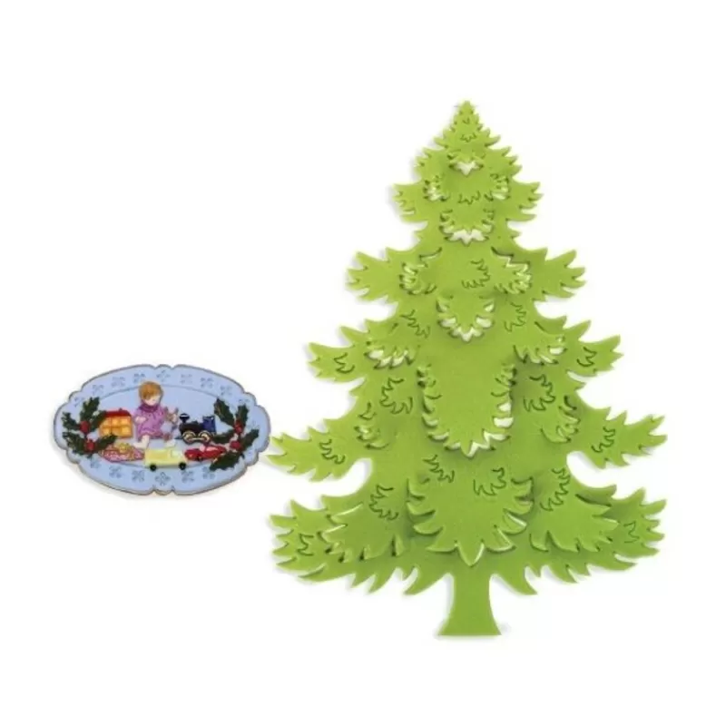 Cerf Dellier Découpoirs Sapin Et Décors De Noël (Jeu De 5) Cheap