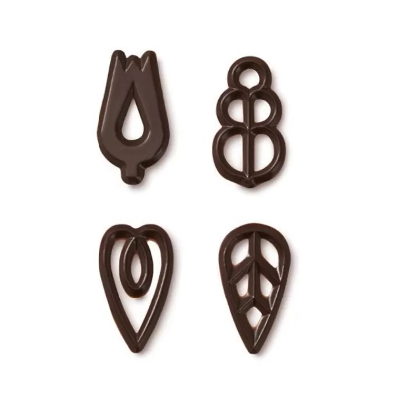 Cerf Dellier Decor Chocolat Noir Gala Assortis (X58) Fashion