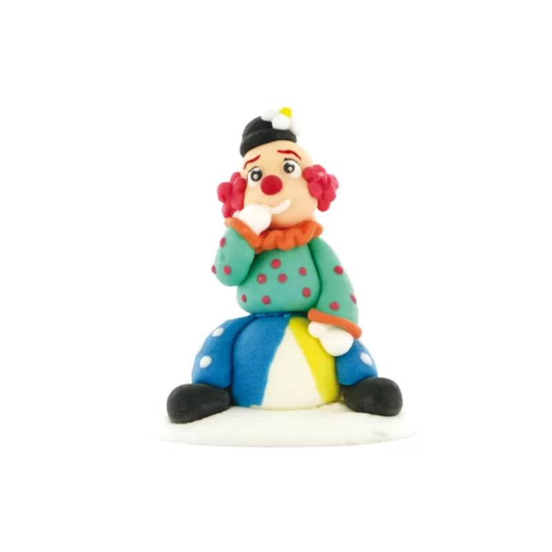 Cerf Dellier Decor Comestible Clown Sur Un Ballon (X20) Cheap