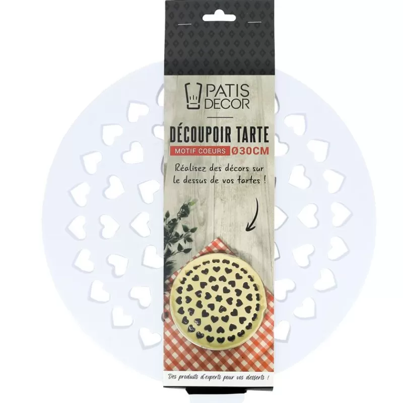 Cerf Dellier Decoupoir A Tarte Coeurs 30 Cm