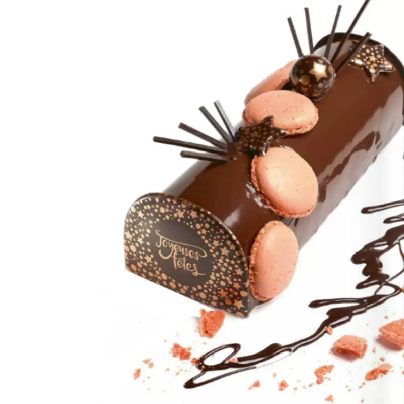 Cerf Dellier Disques Scintillants Chocolat Noir Joyeuses Fêtes (X96) Online