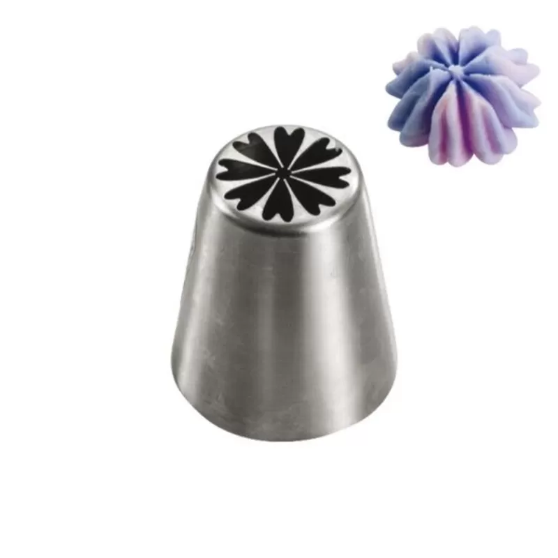 Cerf Dellier Douille A Fleur Inox N 12 Patisdecor