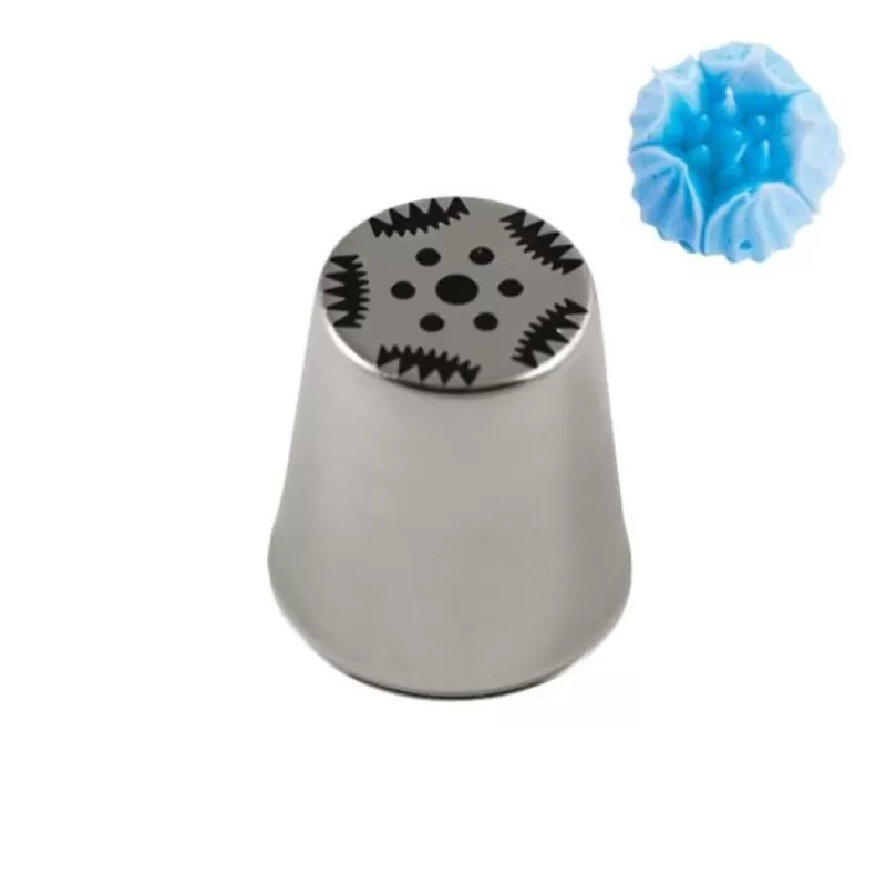 Cerf Dellier Douille A Fleur Inox N 15 Patisdecor