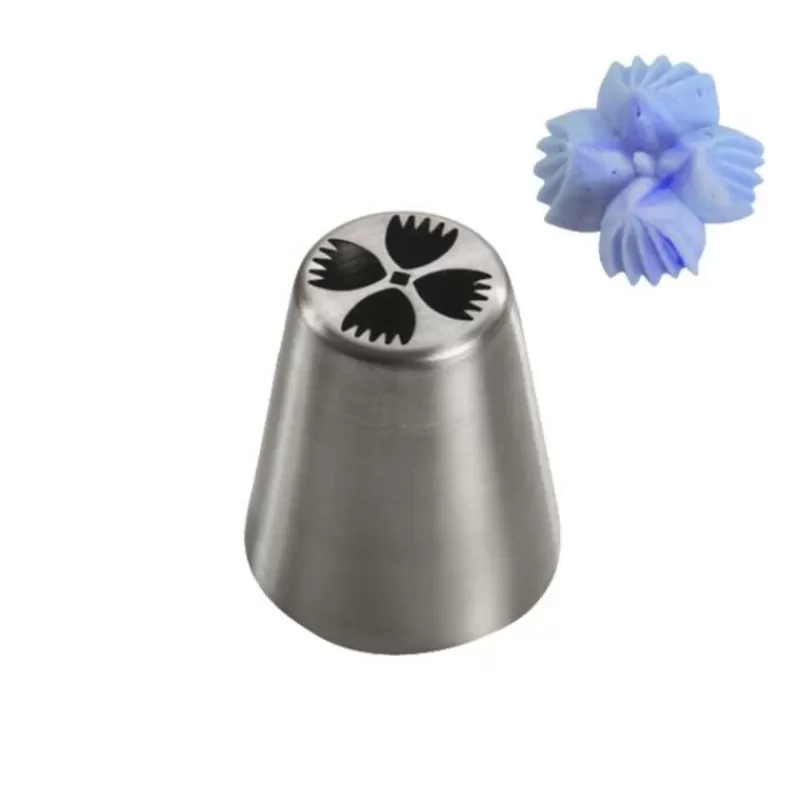 Cerf Dellier Douille A Fleur Inox N 17 Patisdecor