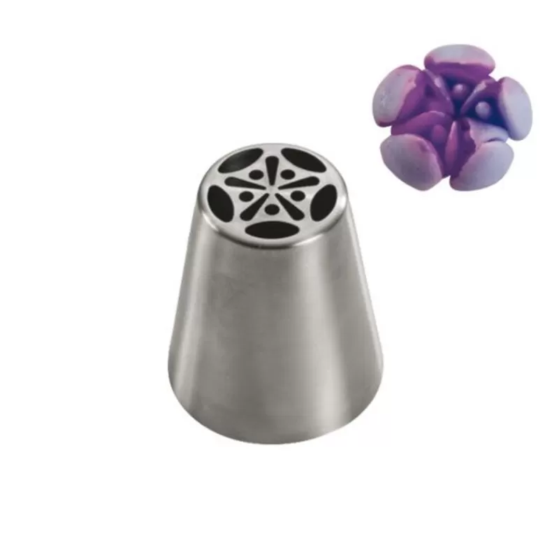 Cerf Dellier Douille A Fleur Inox N 8 Patisdecor