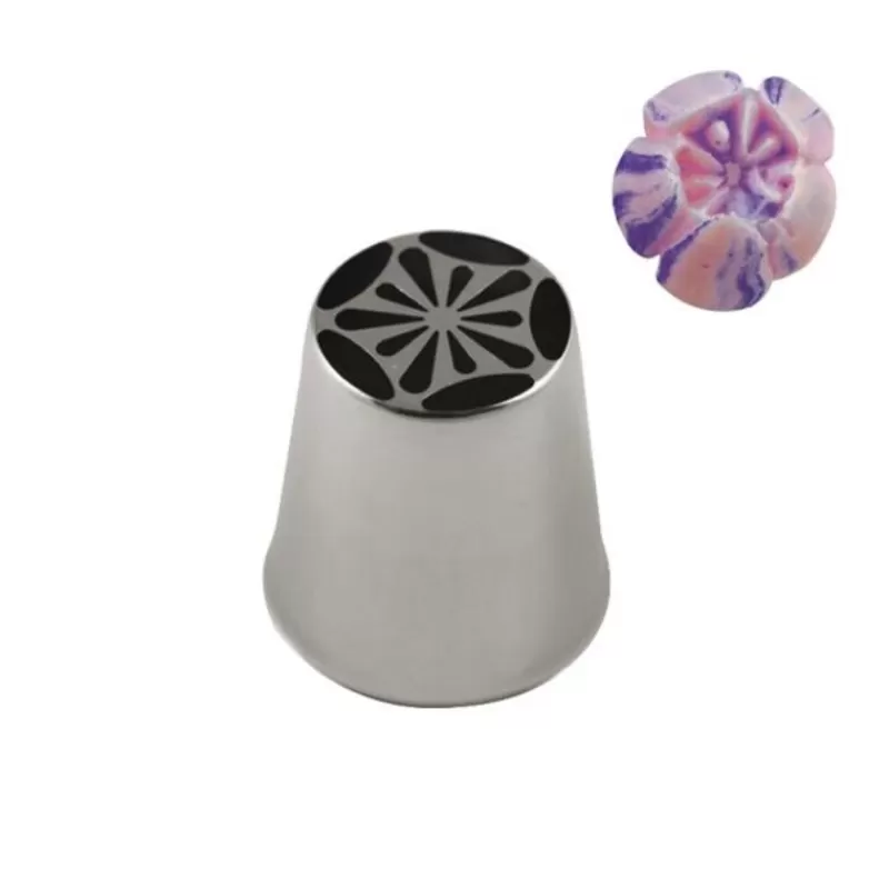 Cerf Dellier Douille A Fleur Inox N 9 Patisdecor