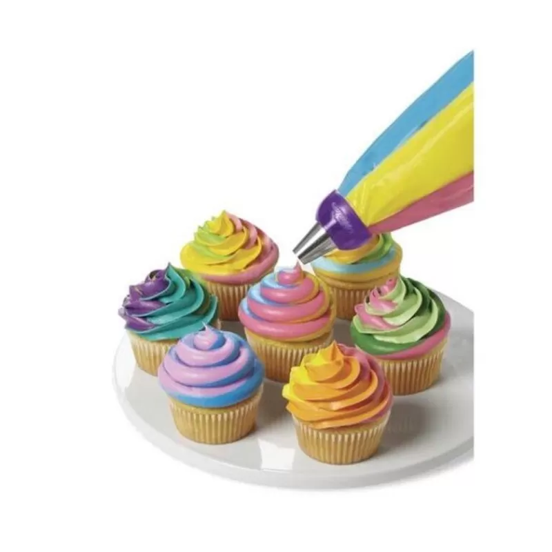 Cerf Dellier Douille Pour Kit De Décoration Tricolore Wilton