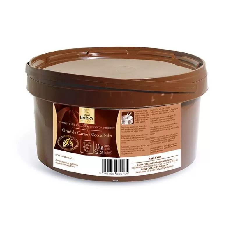 Cerf Dellier Eclats De Feves De Cacao Torrefies (Grue) 1 Kg
