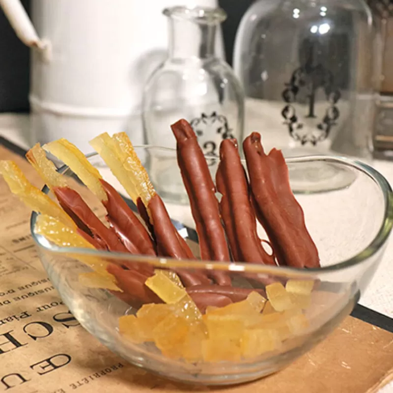 Cerf Dellier Ecorces De Citron Confites Patisdecor 145 G