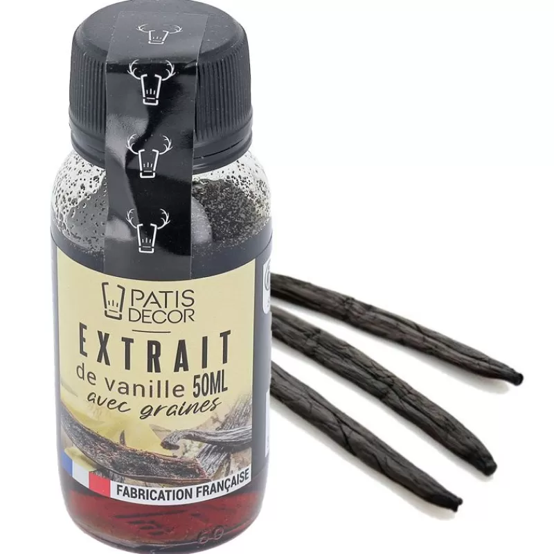 Cerf Dellier Extrait De Vanille Avec Graines Patisdecor 50 Ml