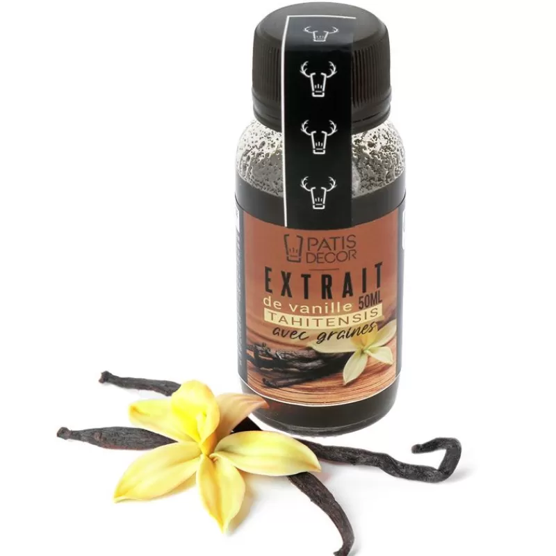 Cerf Dellier Extrait De Vanille Tahitensis Avec Graines Patisdecor 50 Ml