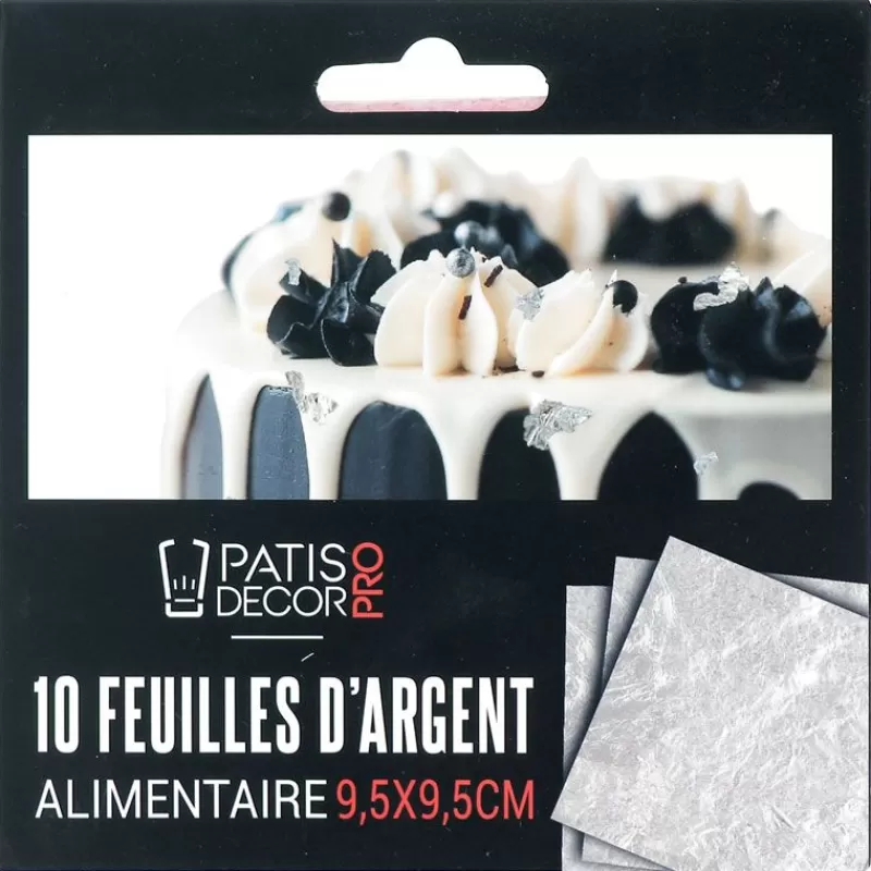 feuilles_dargent_alimentaire_x10_2.webp Cerf Dellier Feuilles D'Argent Alimentaire (X10) Fashion