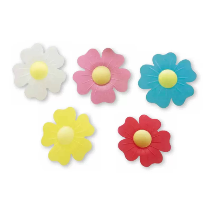 Cerf Dellier Fleurs Assorties En Azyme Patisdecor X20 Outlet
