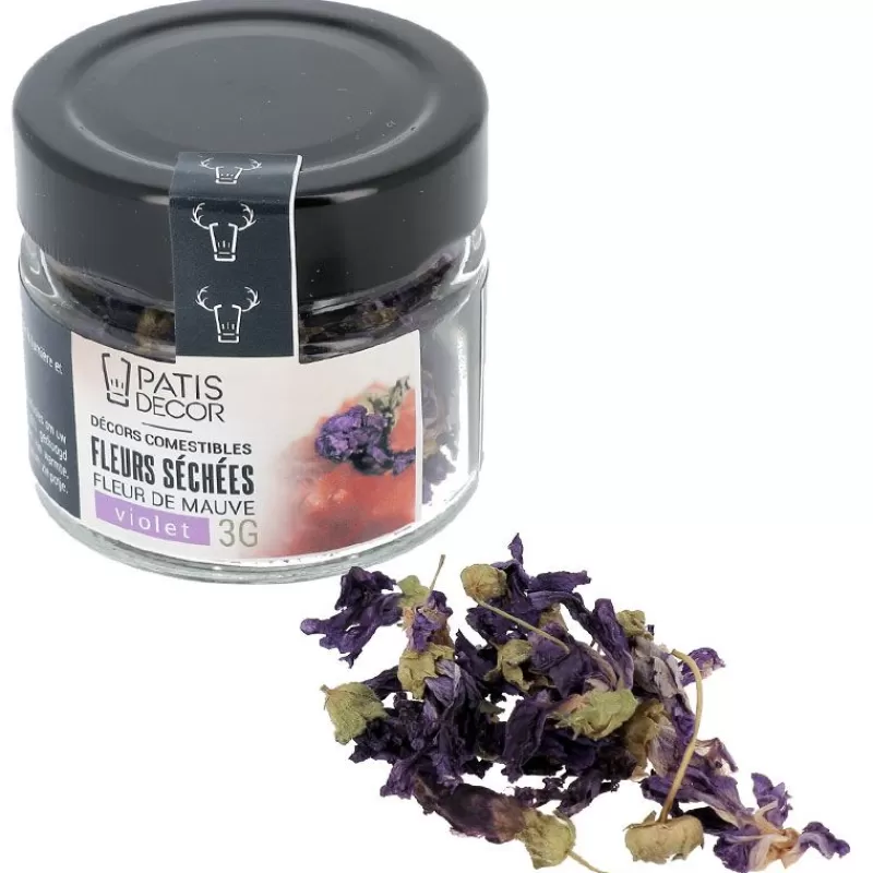 Cerf Dellier Fleurs De Mauve Sechees Patisdecor 3 G Sale