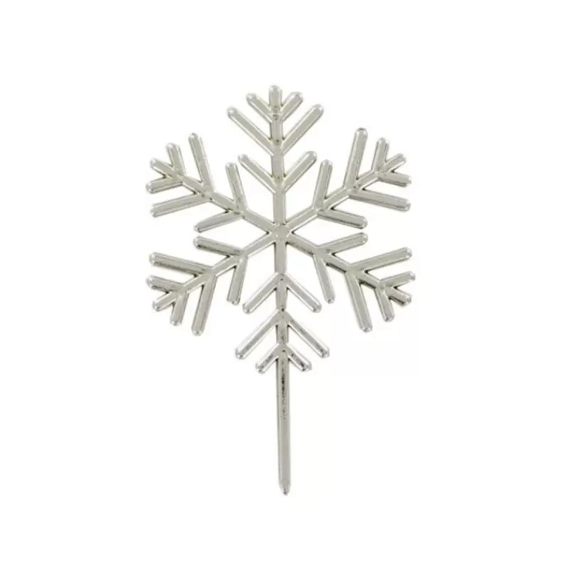 Cerf Dellier Flocon De Neige Sur Pique Patisdecor (X50) Cheap