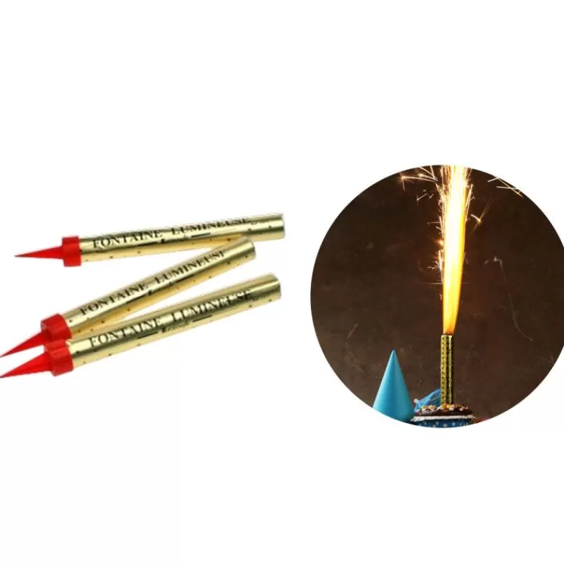 Cerf Dellier Fusee Fontaine Lumineuse 60' (X 10) Cheap