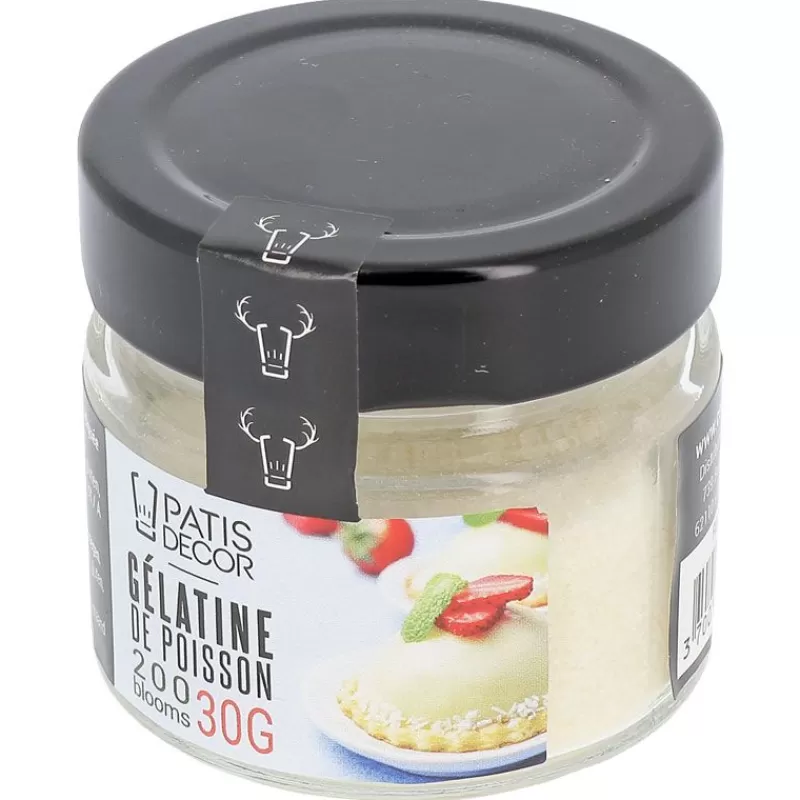 Cerf Dellier Gelatine De Poisson En Poudre Patisdecor 30 G