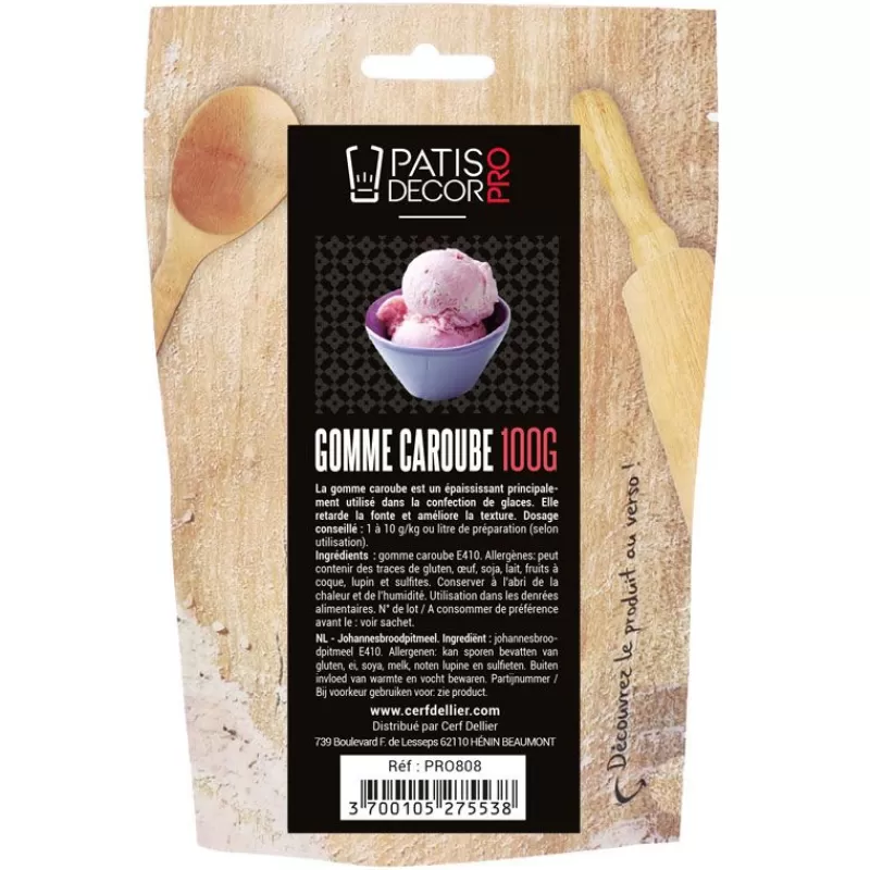 Cerf Dellier Gomme De Caroube Patisdecor Pro 100 G