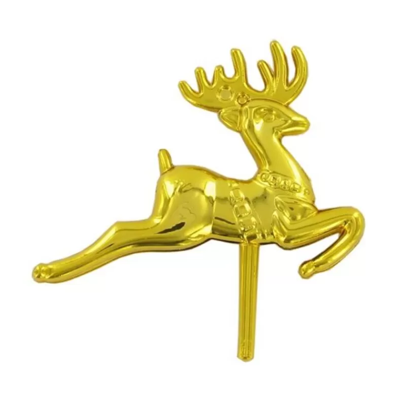 Cerf Dellier Grand Renne Dore Sur Pique Patisdecor (X50) Sale