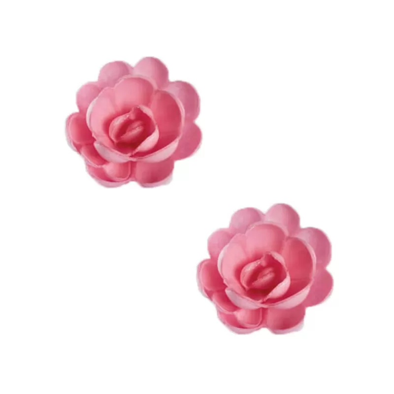 Cerf Dellier Grande Rose Rose En Azyme Patisdecor (X6) Cheap