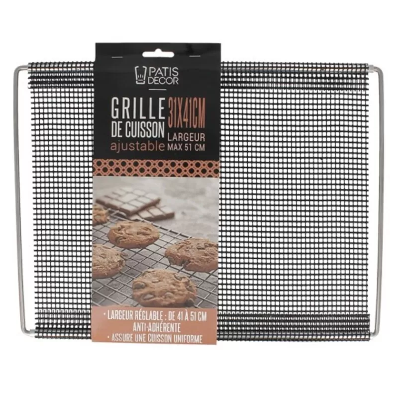 Cerf Dellier Grille De Cuisson Reglable 31X41 Cm Patisdecor