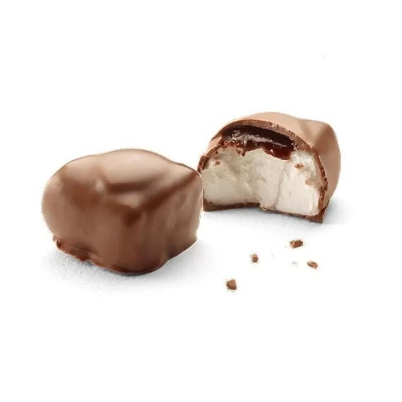 Cerf Dellier Guimauves Au Chocolat Lait Et Caramel Beurre Sale 120 G - Ddm 09/22