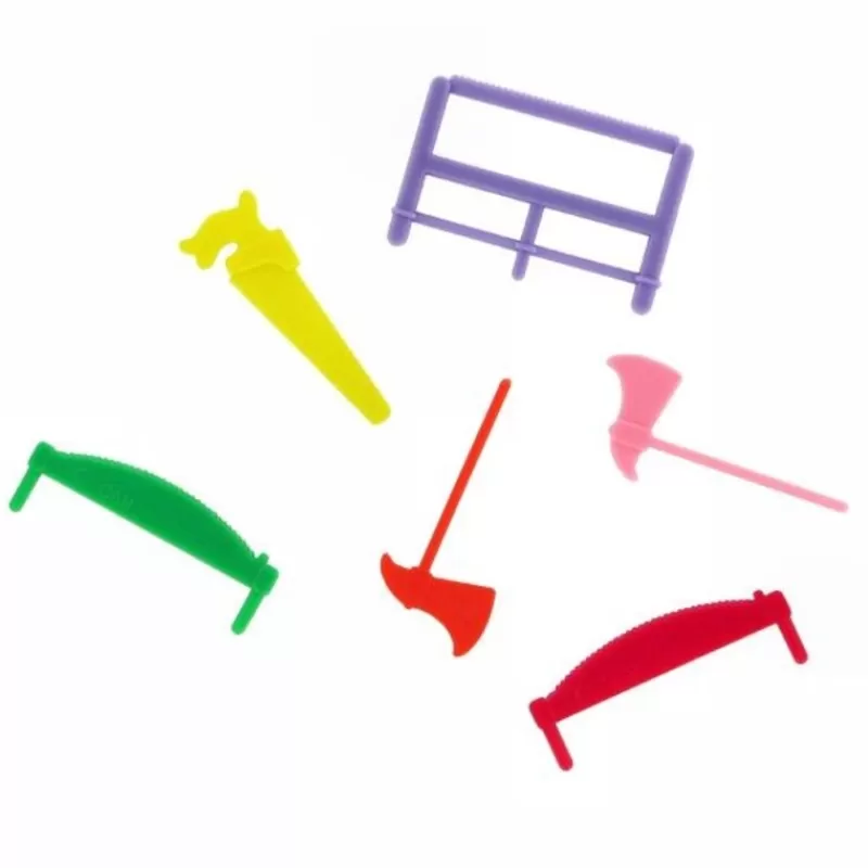 Cerf Dellier Haches Et Scies Colorees (X300) Cheap