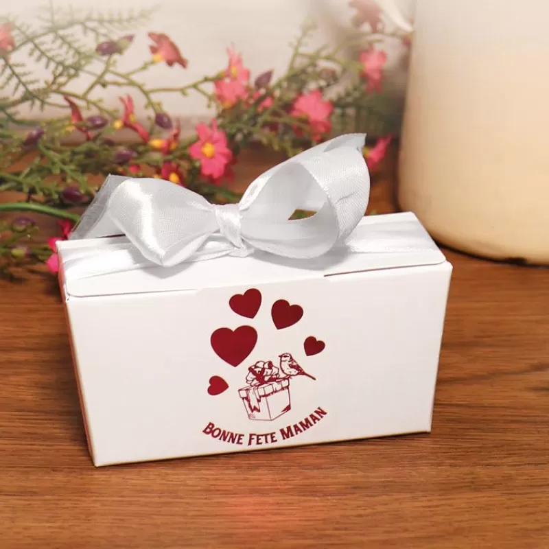 Cerf Dellier Kit Ballotin Chocolats Blanc New