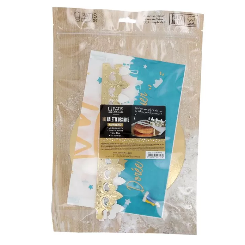 Cerf Dellier Kit Décoration Galette Des Rois Patisdecor Store