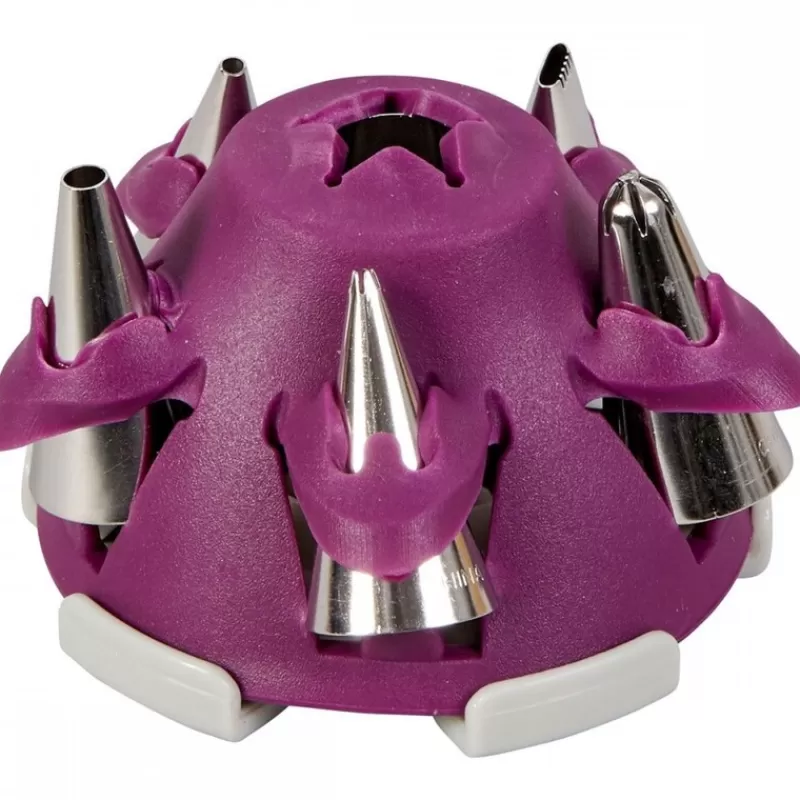 Cerf Dellier Kit De Six Douilles A Decor Pour Gâteaux Wilton