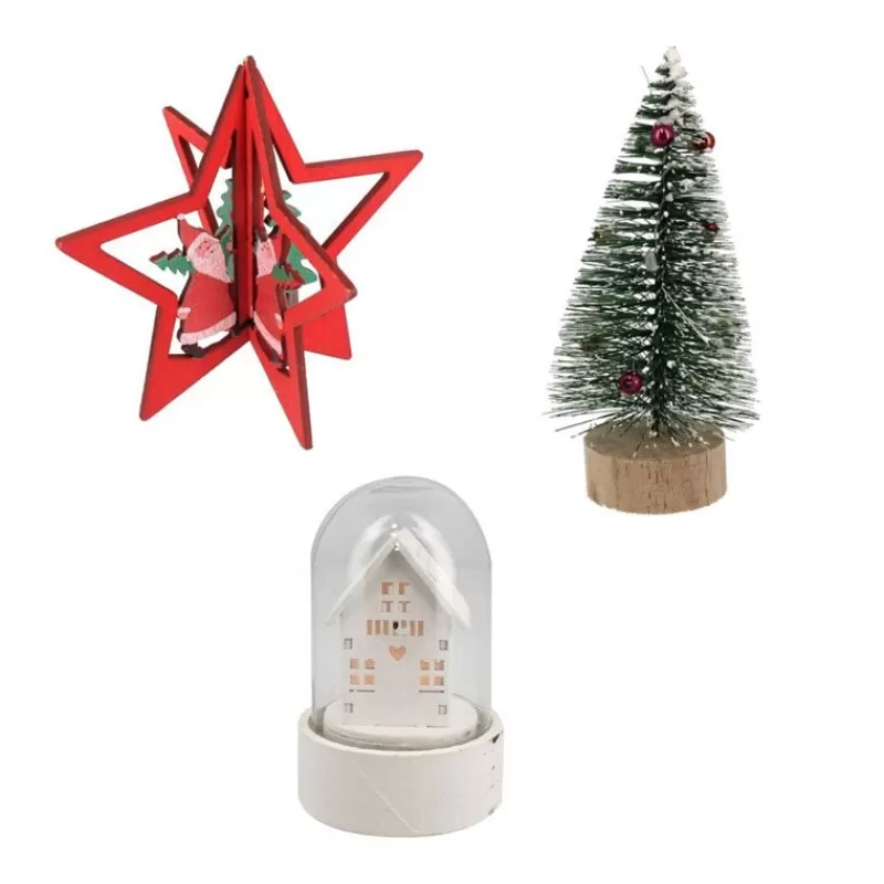 Cerf Dellier Kit Decor Etoile De Noël En Bois Outlet