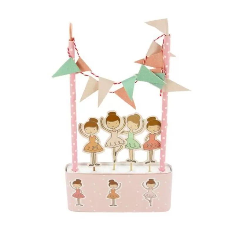 Cerf Dellier Kit Decor Gateau Ballerines Patisdecor Online