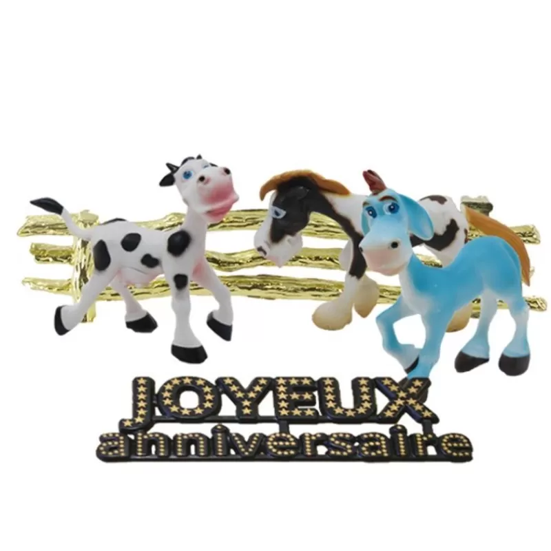 Cerf Dellier Kit Decor Gateau Campagne Best Sale