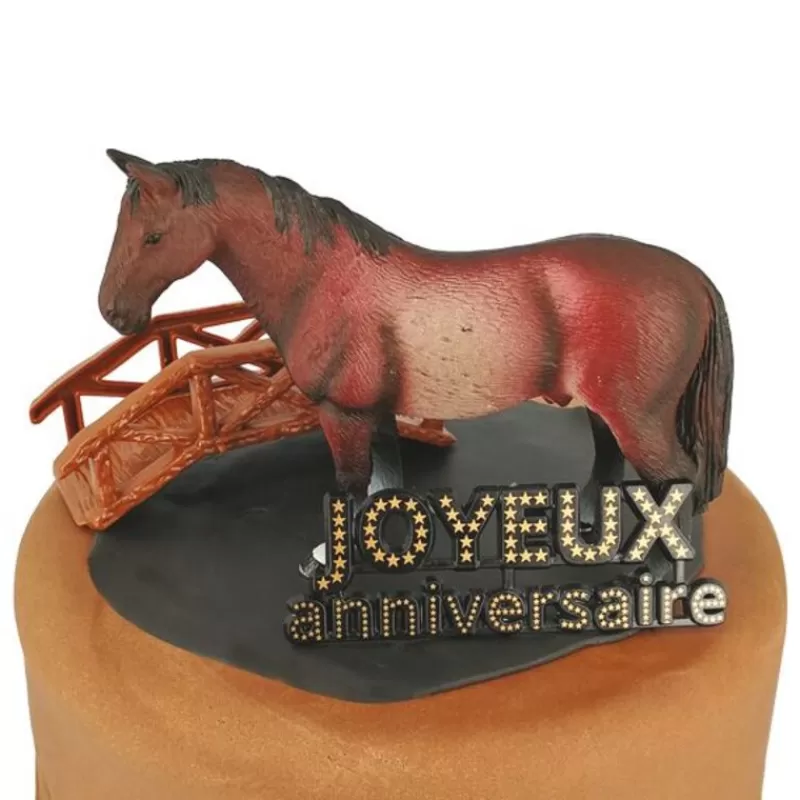 Cerf Dellier Kit Decor Gateau Cheval Best