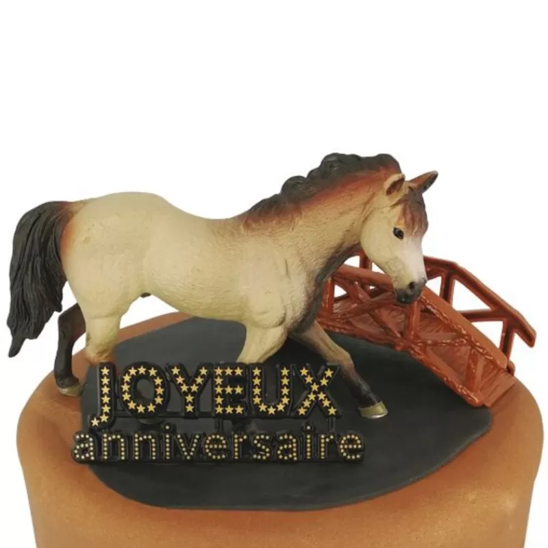 Cerf Dellier Kit Decor Gateau Cheval Au Trot Outlet