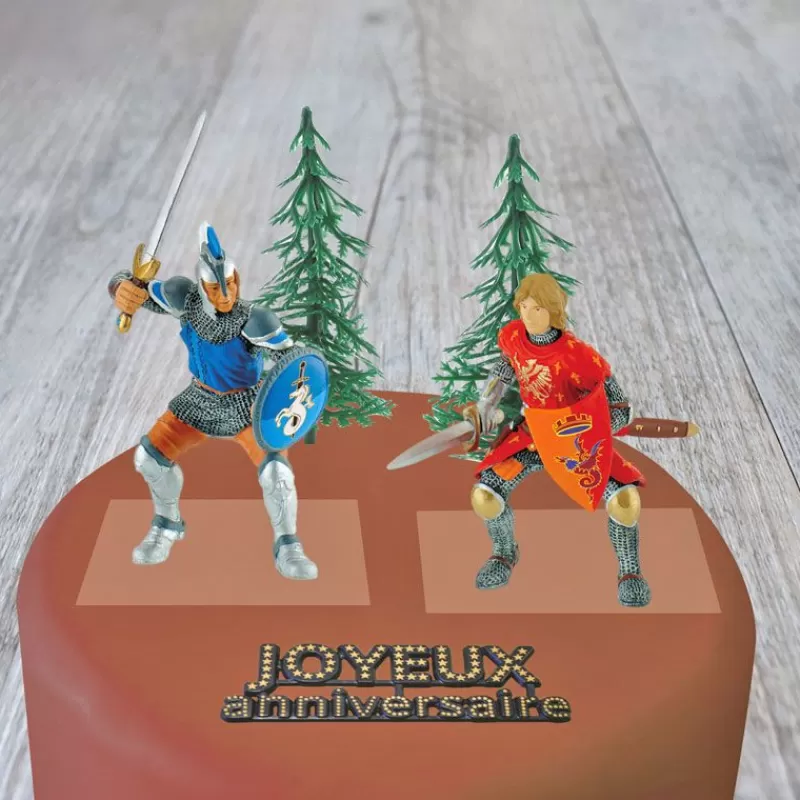Cerf Dellier Kit Decor Gateau Chevaliers Outlet