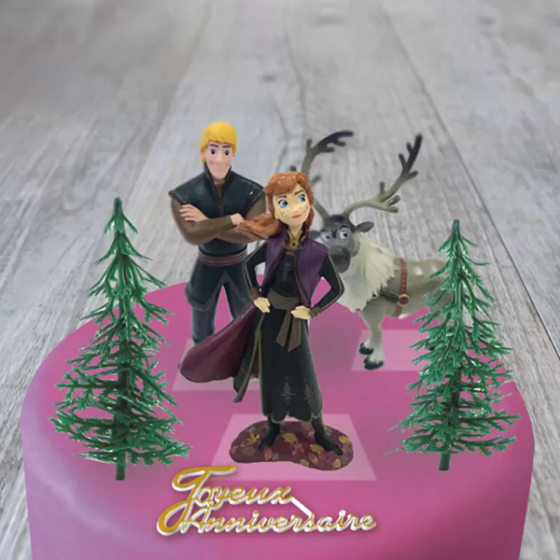 Cerf Dellier Kit Decor Gateau La Reine Des Neiges Clearance