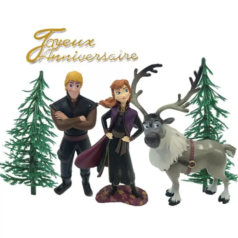 Cerf Dellier Kit Decor Gateau La Reine Des Neiges Clearance