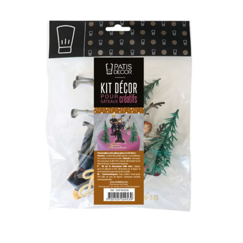 Cerf Dellier Kit Decor Gateau La Reine Des Neiges Clearance