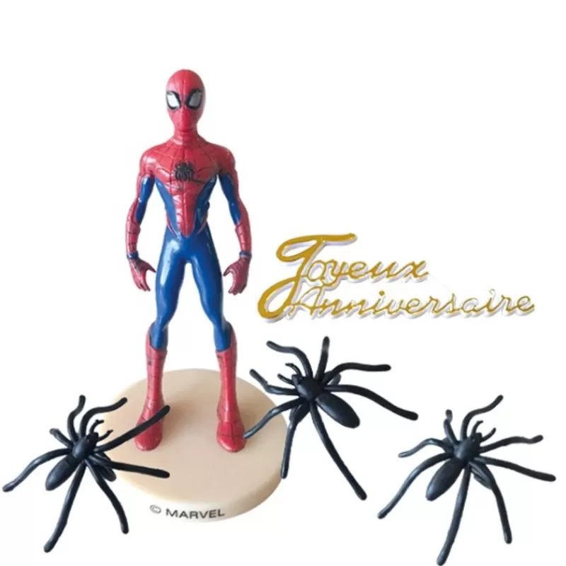 Cerf Dellier Kit Decor Gateau L'Homme Araignee Shop