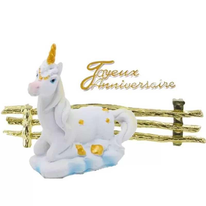 Cerf Dellier Kit Decor Gateau Licorne Couchee Clearance