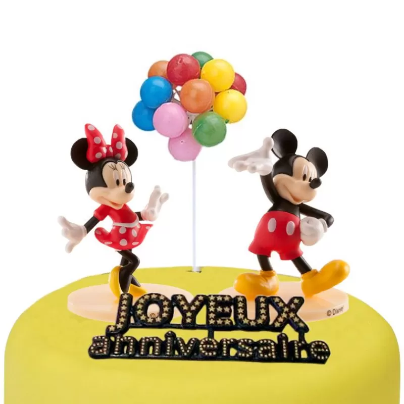 Cerf Dellier Kit Decor Gateau Mickey Et Minnie Outlet