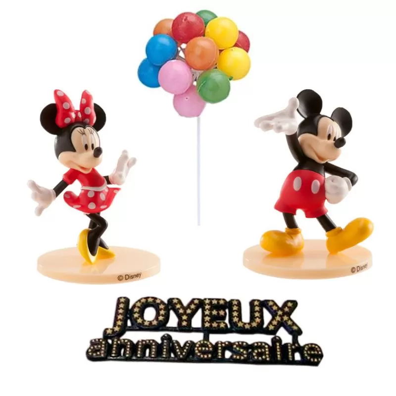 Cerf Dellier Kit Decor Gateau Mickey Et Minnie Outlet